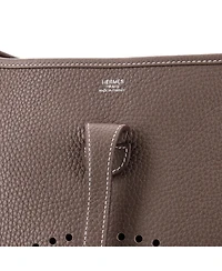 Pre-Owned Hermes Pm Evelyne Bag Gen Iii Clemence