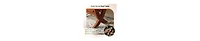 Slickblue Wooden End Table with Arched Legs for Living Room and Bedroom