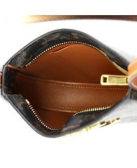 Pre-Owned Celine Medium Triomphe Tilly Bag Triomphe Coated Canvas