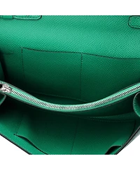 Pre-Owned HERMES Kelly To Go Wallet Epsom