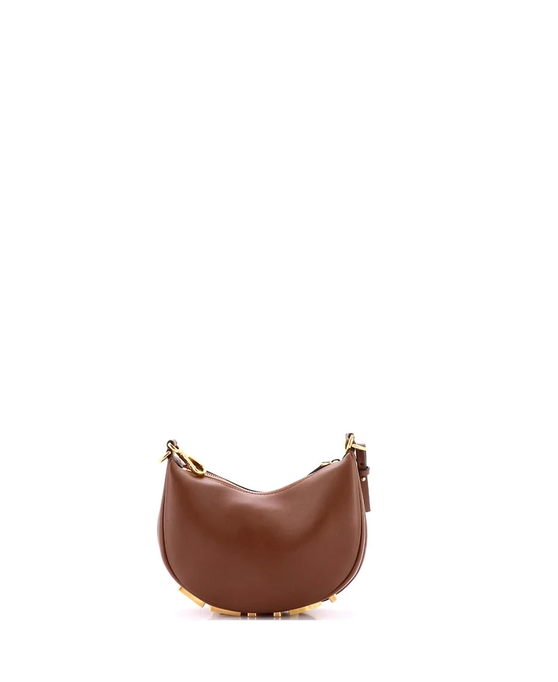 Pre-Owned Fendi Mini Fendigraphy Bag Leather