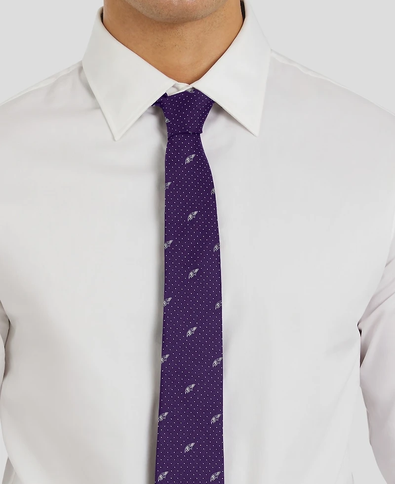 J. Palmer Men's Baltimore Ravens Game Day Polka Dot Tie