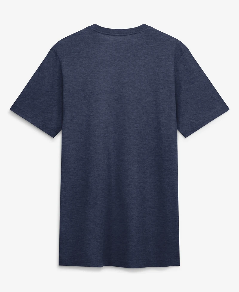 Nike Men's Navy New York Yankees Tri-Blend Logo T-Shirt