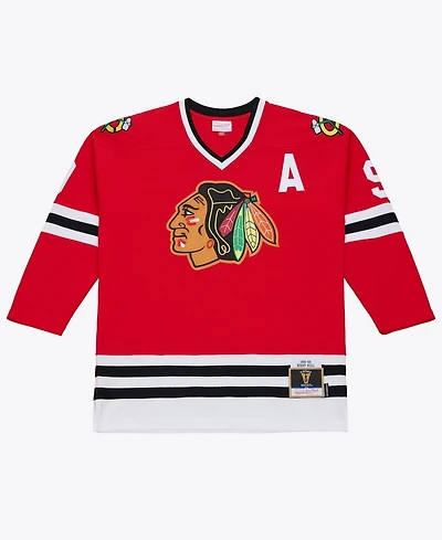 Mitchell & Ness Men's Bobby Hull Red Chicago Blackhawks 1966 Power Play Jersey