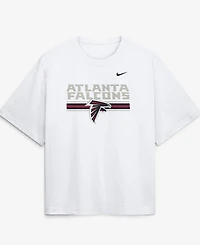Nike Women's White Atlanta Falcons Redesign Boxy T-Shirt