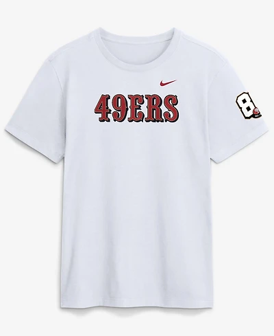 Nike Men's White San Francisco 49ers 80th Anniversary Goal Line Stand T-Shirt