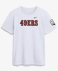 Nike Men's White San Francisco 49ers 80th Anniversary Goal Line Stand T-Shirt