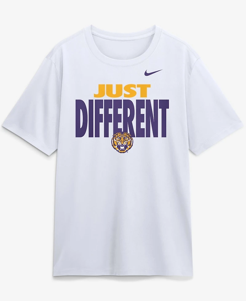 Nike Men's White Lsu Tigers Just Different Legend Dri-fit T-Shirt