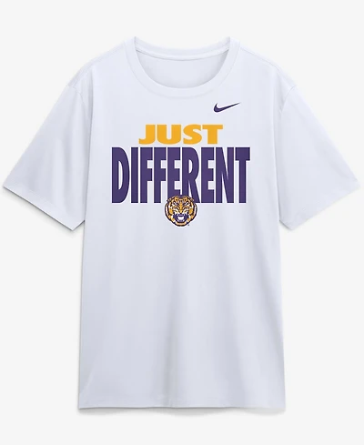 Nike Men's White Lsu Tigers Just Different Legend Dri-fit T-Shirt