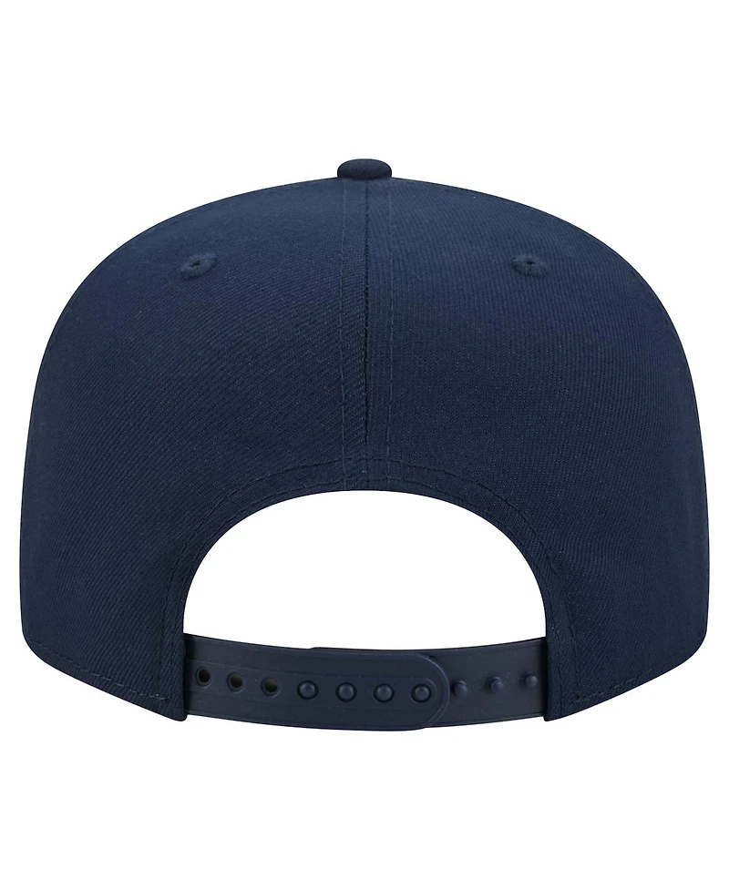 New Era Men's College Navy Seattle Seahawks Core Team Script 9FIFTY Snapback Hat