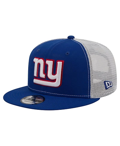 New Era Men's Royal New York Giants Core Team 9FIFTY Trucker Snapback Hat