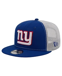 New Era Men's Royal New York Giants Core Team 9FIFTY Trucker Snapback Hat