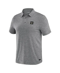 J. Palmer Men's Black New Orleans Saints Four Down Polo Shirt