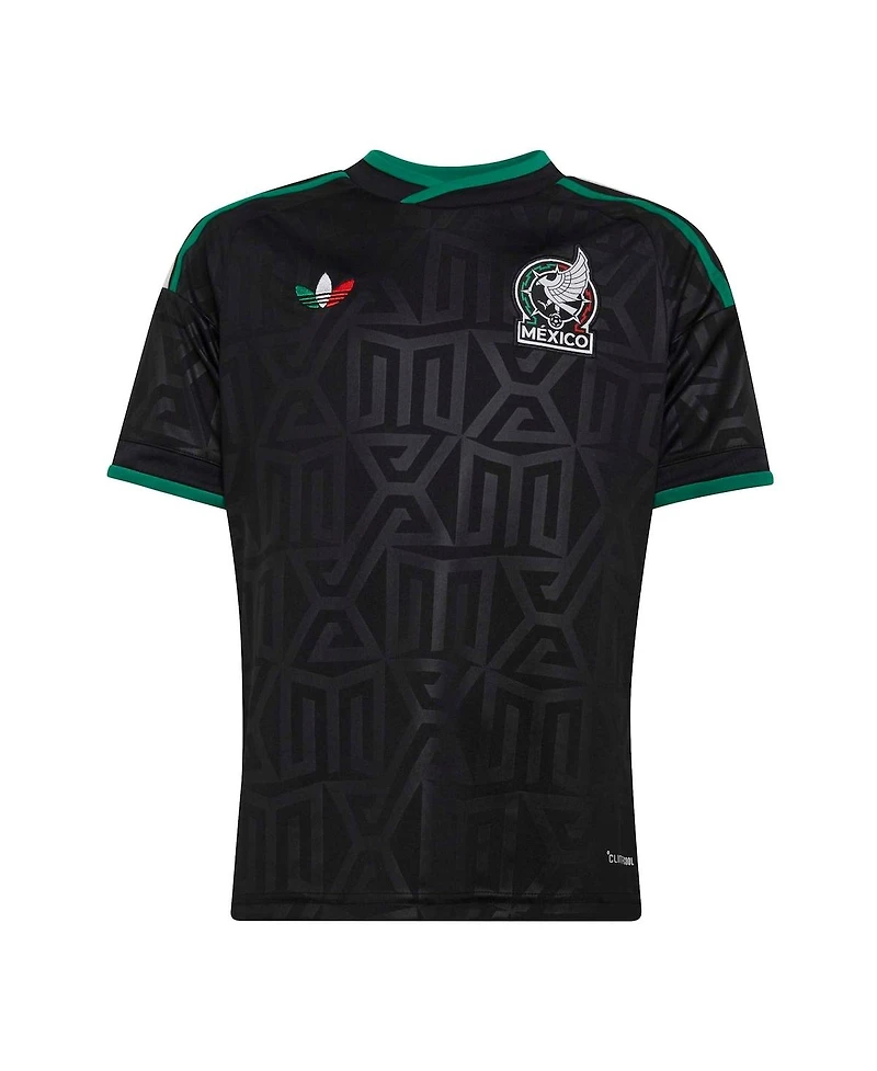 Adidas Big Boys and Girls Black Mexico National Team 2026 Third Replica Jersey