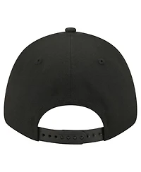 New Era Men's Black Carolina Panthers Core Team 9FORTY Adjustable Hat