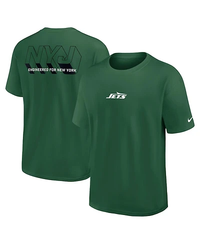 Nike Men's Green New York Jets Dominate The Game Essential Max90 T-Shirt