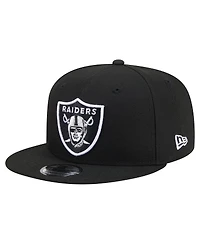 New Era Men's Black Las Vegas Raiders 9FIFTY Snapback Hat