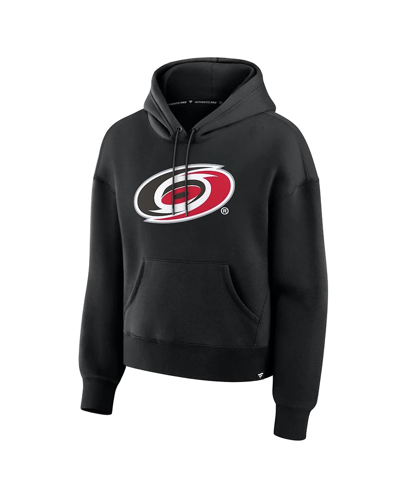 Fanatics Women's Black Carolina Hurricanes Essential Hoodie