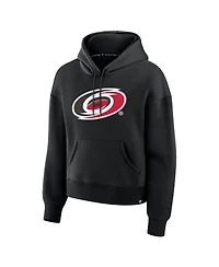 Fanatics Women's Black Carolina Hurricanes Essential Hoodie