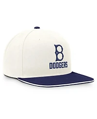 Nike Men's Cream/Royal Brooklyn Dodgers Cooperstown Pro Dri-fit Snapback Hat