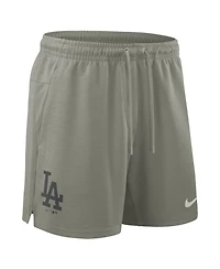 Nike Men's Olive Los Angeles Dodgers Statement Primary Dri-fit Shorts