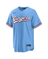 Nike Men's Corey Seager Light Blue Texas Rangers Alternate Replica Jersey
