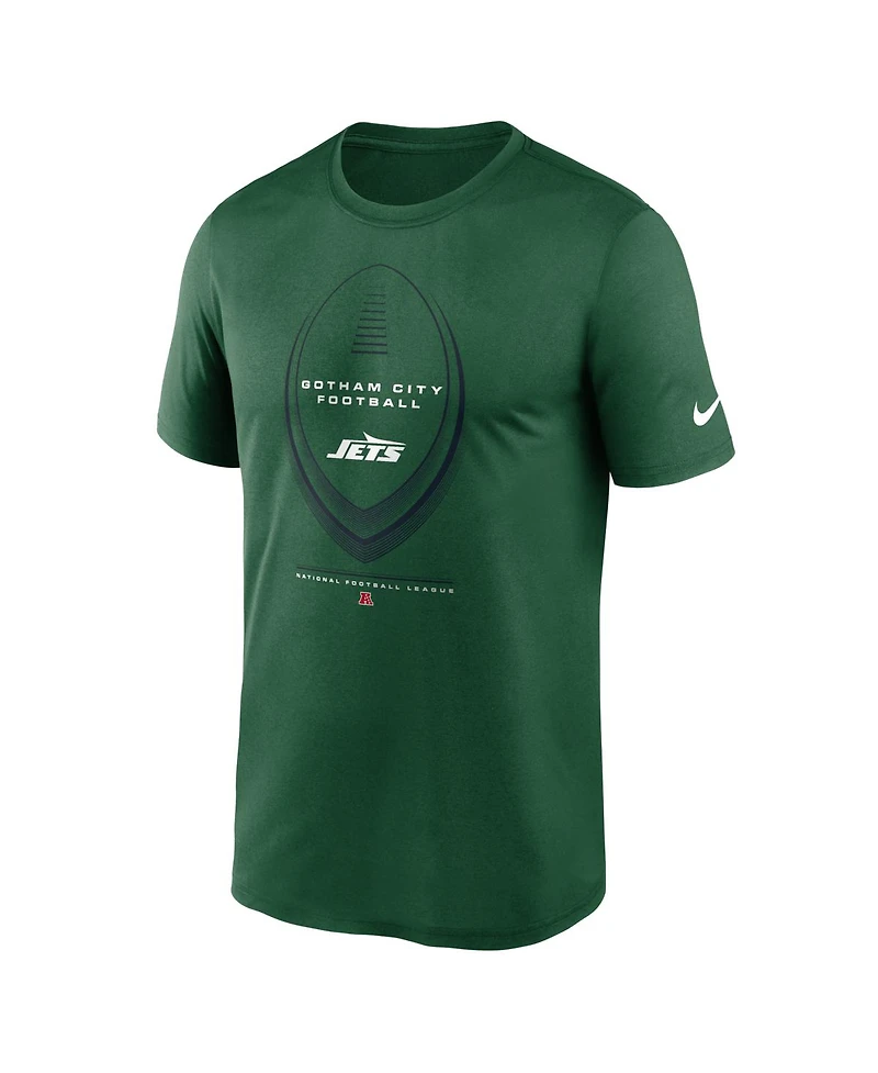 Nike Men's Green New York Jets Legend Icon Dri-fit T-Shirt