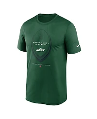 Nike Men's Green New York Jets Legend Icon Dri-fit T-Shirt