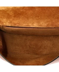 Pre-Owned Celine Cuir Triomphe Folco Bag Leather