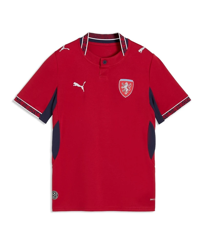 Puma Big Boys and Girls Red Czech Republic National Team 2026 Home Replica Jersey