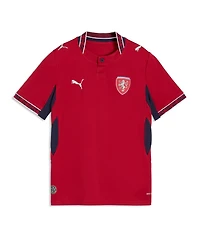 Puma Big Boys and Girls Red Czech Republic National Team 2026 Home Replica Jersey