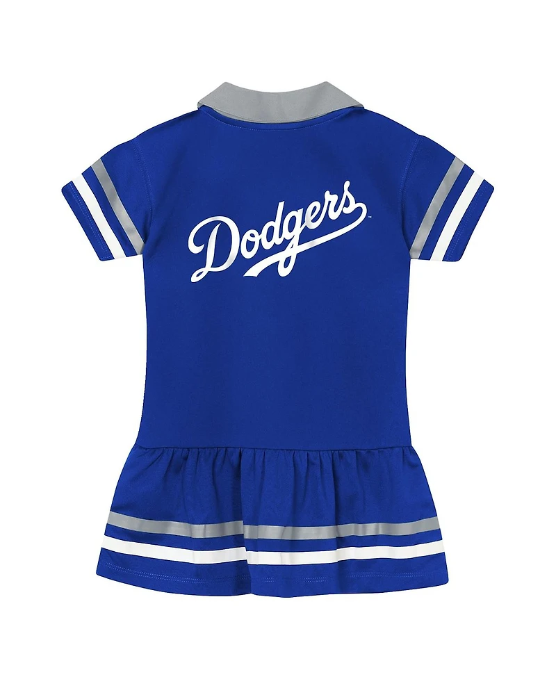 Outerstuff Preschool Royal Los Angeles Dodgers Big League Hit Dress