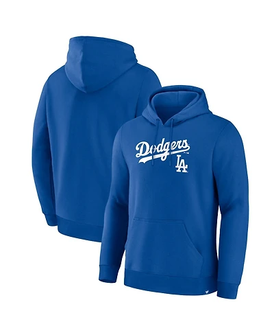 Fanatics Men's Royal Los Angeles Dodgers Lock-Up Legacy Hoodie