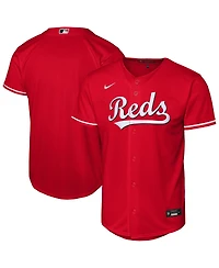 Nike Big Boys and Girls Red Cincinnati Reds Alternate Replica Jersey