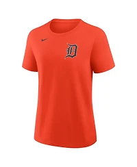 Nike Women's Tarik Skubal Orange Detroit Tigers Name Number T-Shirt
