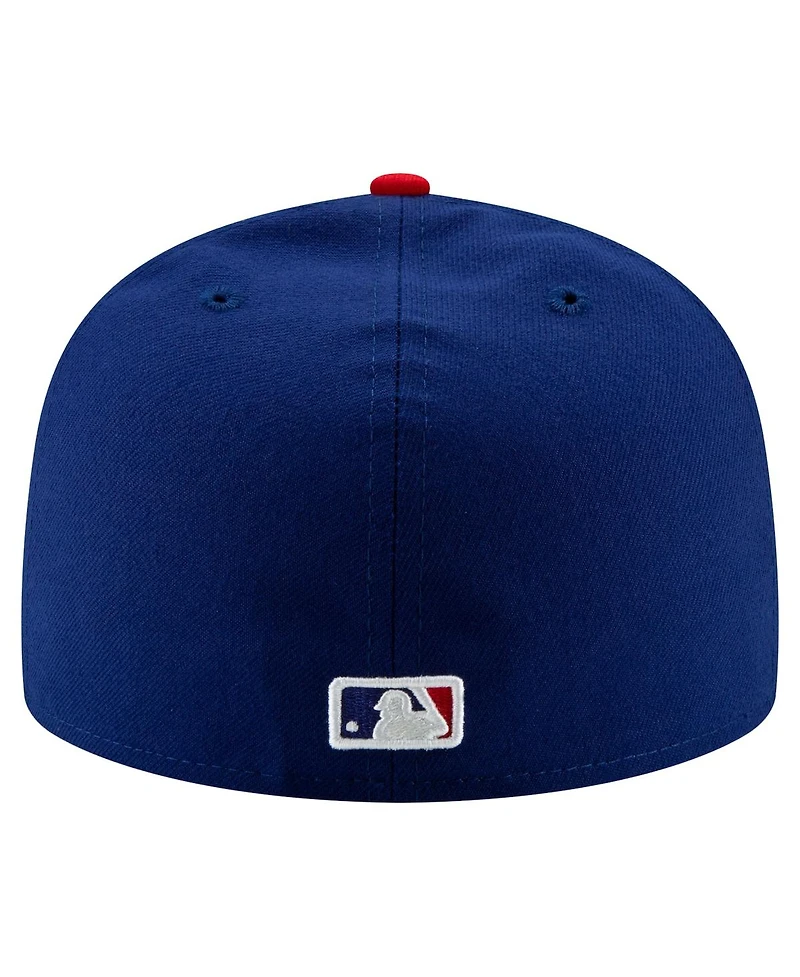 New Era Men's Royal/Red Philadelphia Phillies 2026 All-Star Game Authentic Collection Side Patch 59FIFTY Fitted Hat
