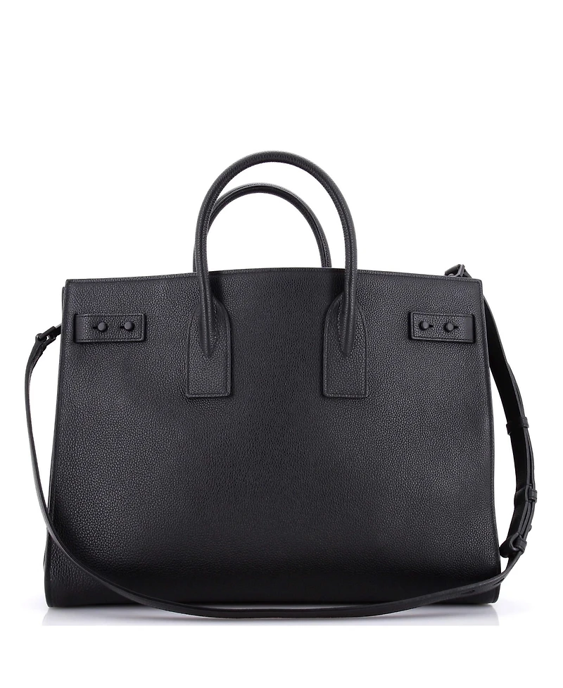 Pre-Owned Saint Laurent Large Sac de Jour Souple Bag Leather