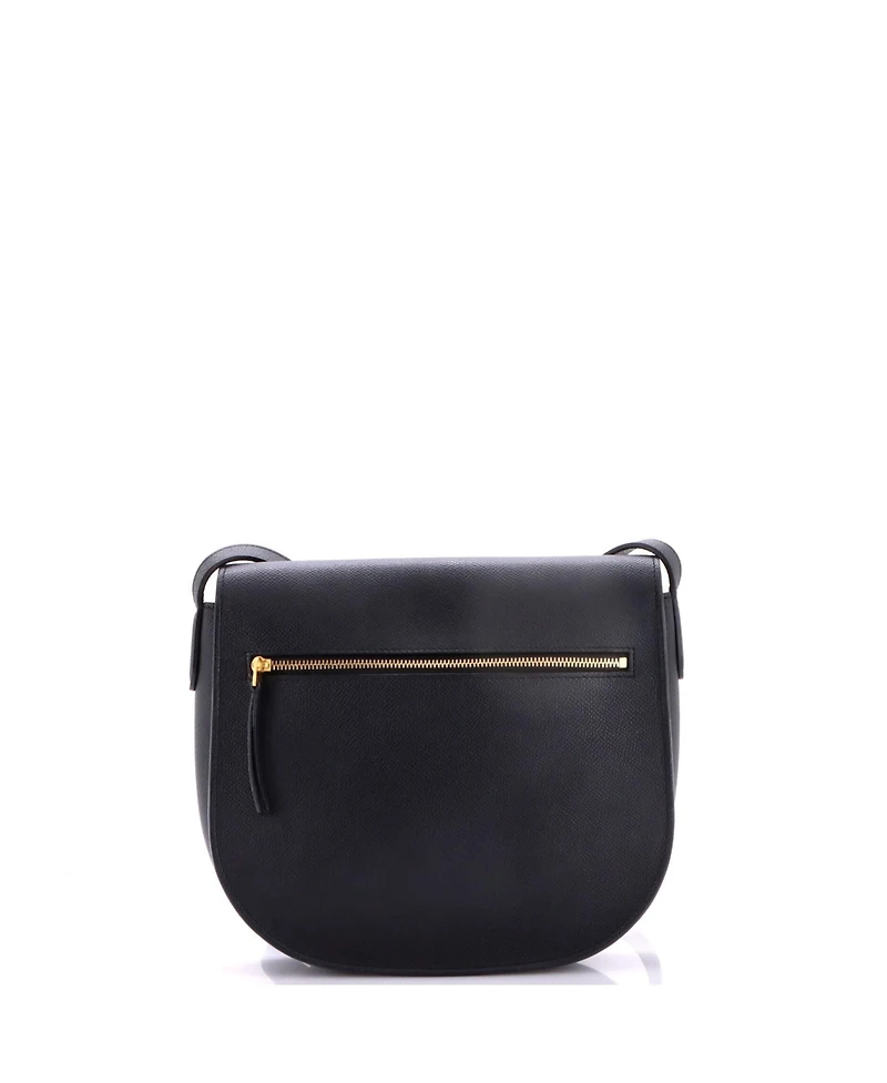 Pre-Owned Celine Trotteur Crossbody Bag Grainy Leather