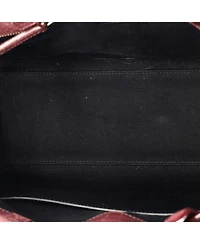 Pre-Owned Saint Laurent Small Manhattan Tote Embossed Leather
