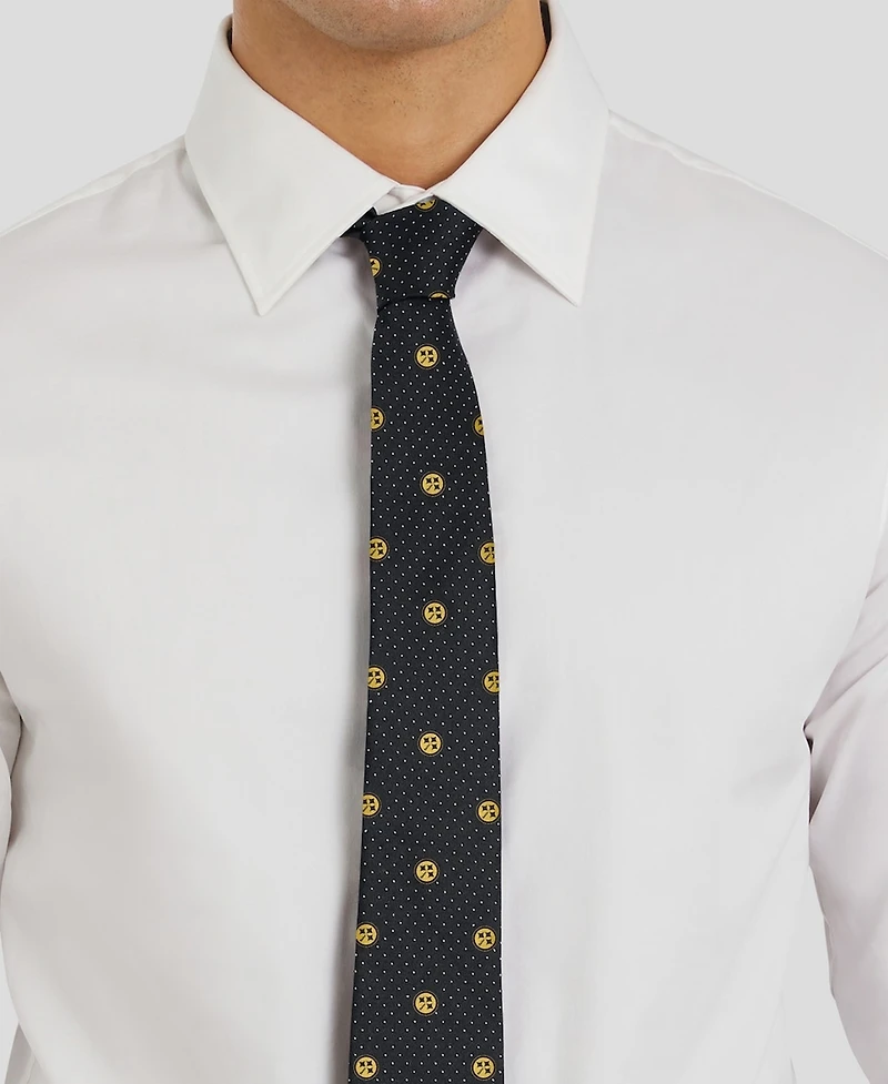 J. Palmer Men's Pittsburgh Steelers Game Day Polka Dot Tie