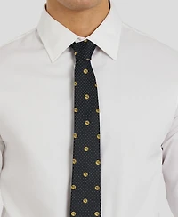 J. Palmer Men's Pittsburgh Steelers Game Day Polka Dot Tie