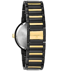 Bulova Men's Futuro Dress Two-Tone Stainless Steel Bracelet Watch 45mm 98C124