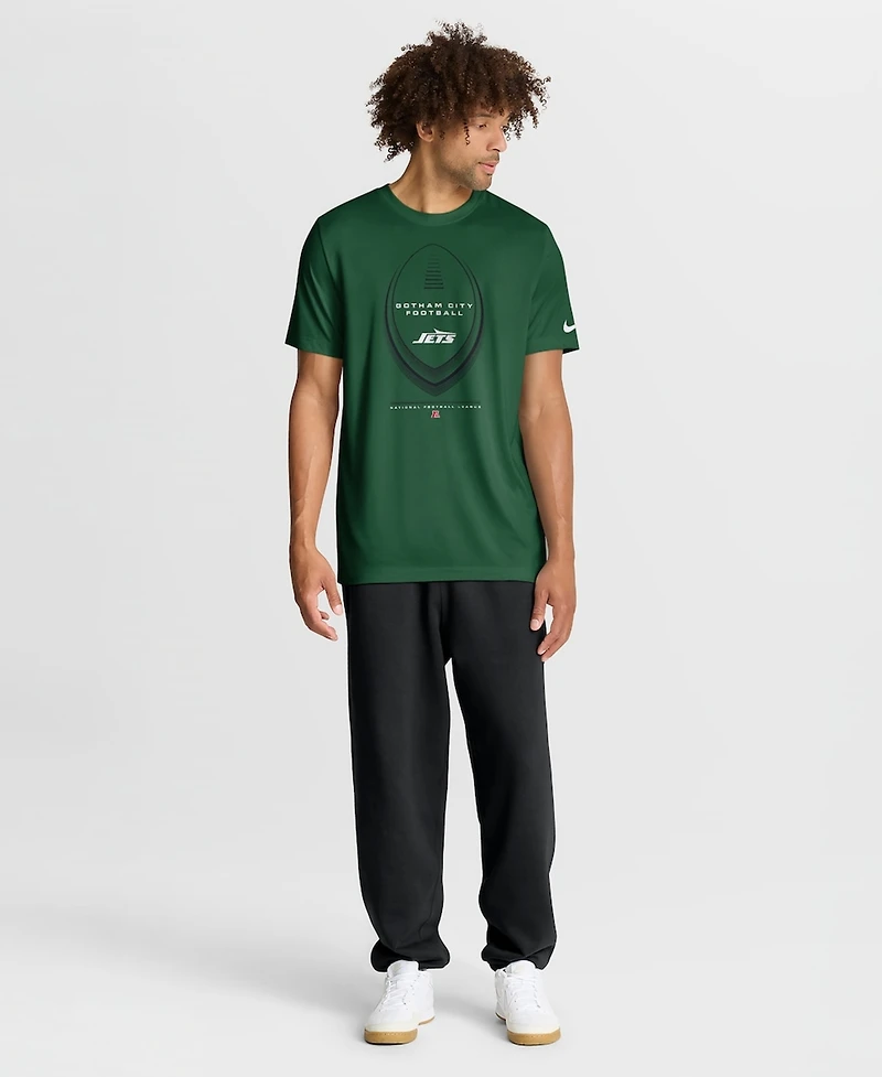 Nike Men's Green New York Jets Legend Icon Dri-fit T-Shirt