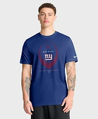 Nike Men's Royal New York Giants Legend Icon Dri-fit T-Shirt
