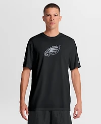 Nike Men's Black Philadelphia Eagles Sideline Lead The Charge Legend Dri-fit T-Shirt