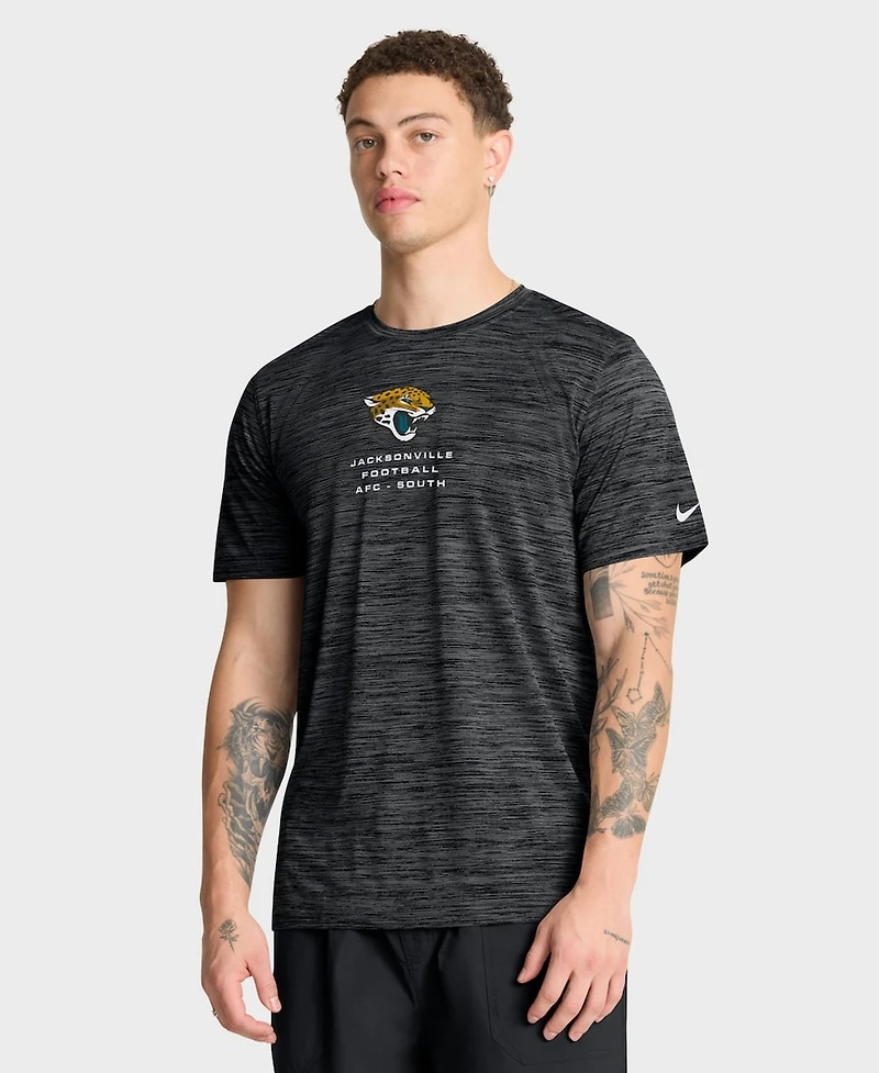 Nike Men's Black Jacksonville Jaguars Velocity Ball Carrier Dri-fit T-Shirt