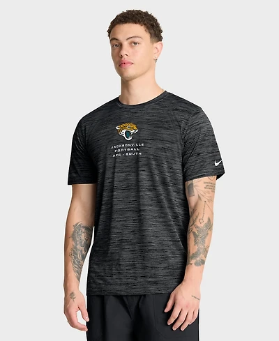 Nike Men's Black Jacksonville Jaguars Velocity Ball Carrier Dri-fit T-Shirt