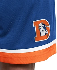 Starter Men's Royal Denver Broncos Throwback Power Play Mesh Shorts
