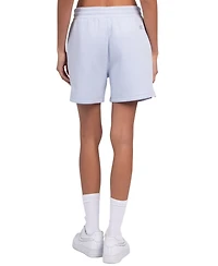 Starter Women's Blue Colorado Avalanche High-Waist Shorts