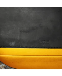 Pre-Owned Goyard Pm Monte Carlo Clutch with Strap Coated Canvas